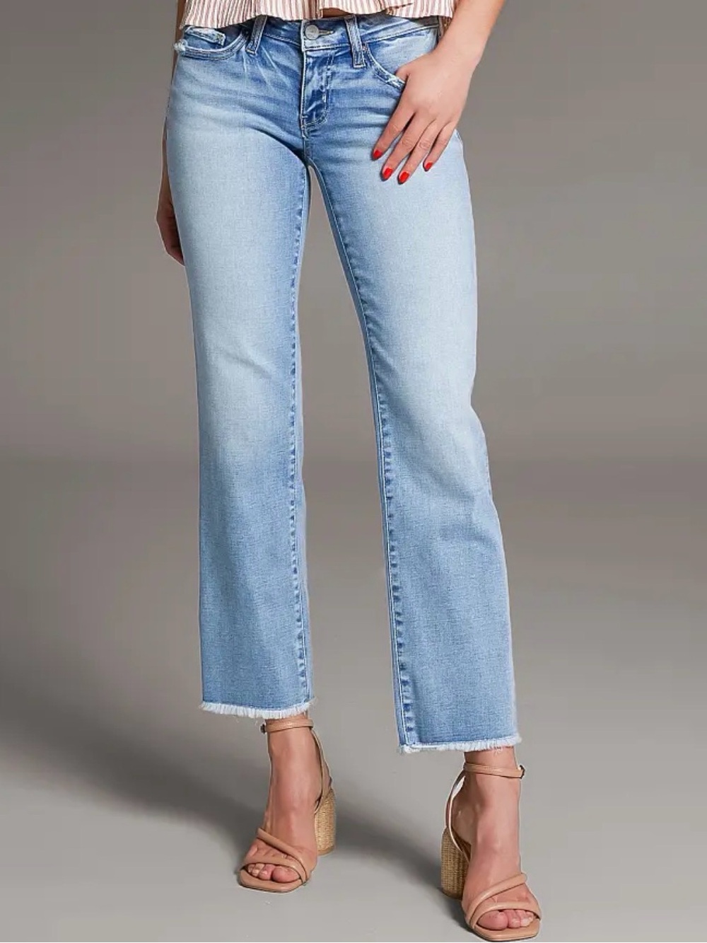 BKE Stella Straight Leg Capris